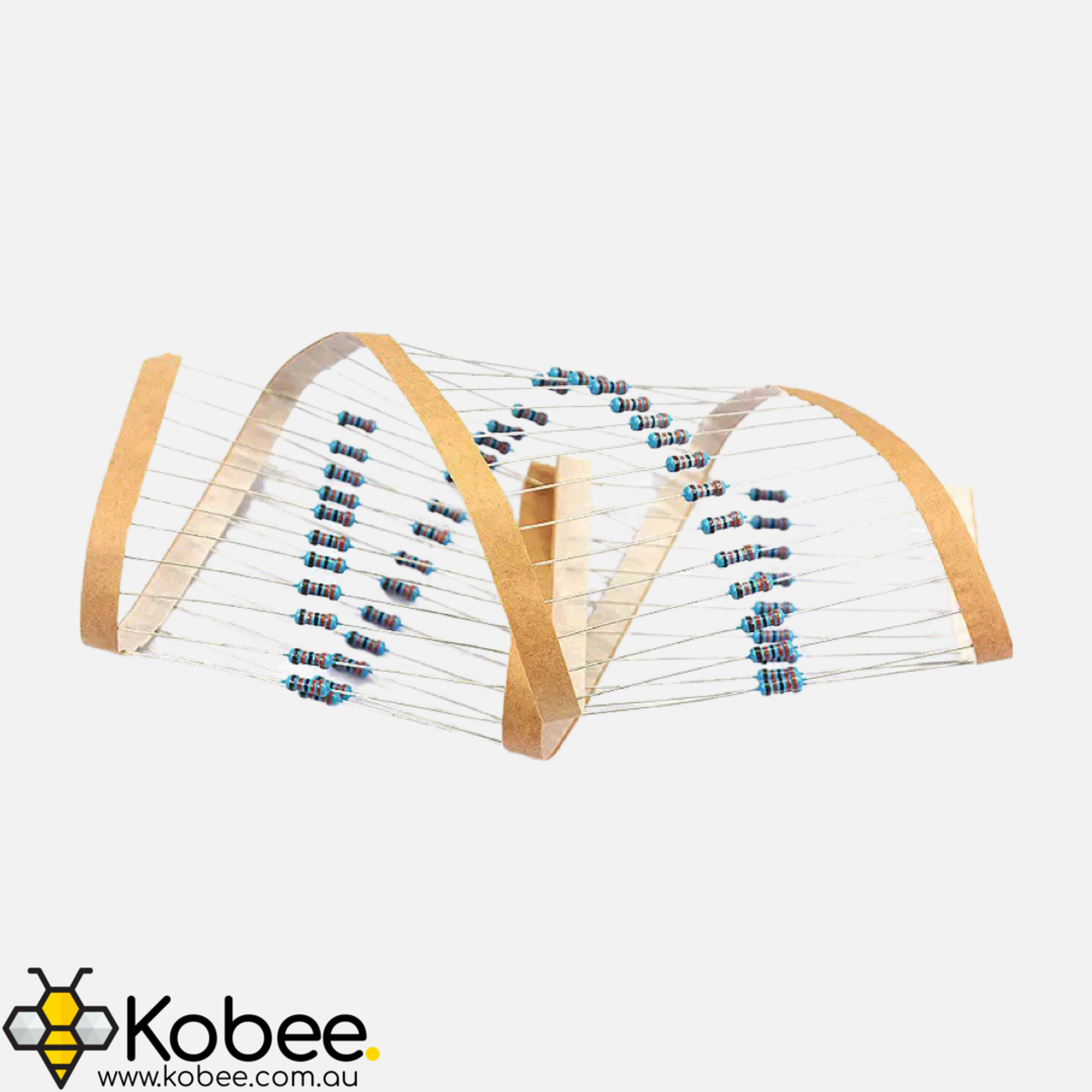 1280 Resistor Variety Pack - 64 Values - 1 Ohm to 10M Ohm 1% 1/4W - - - - Kobee