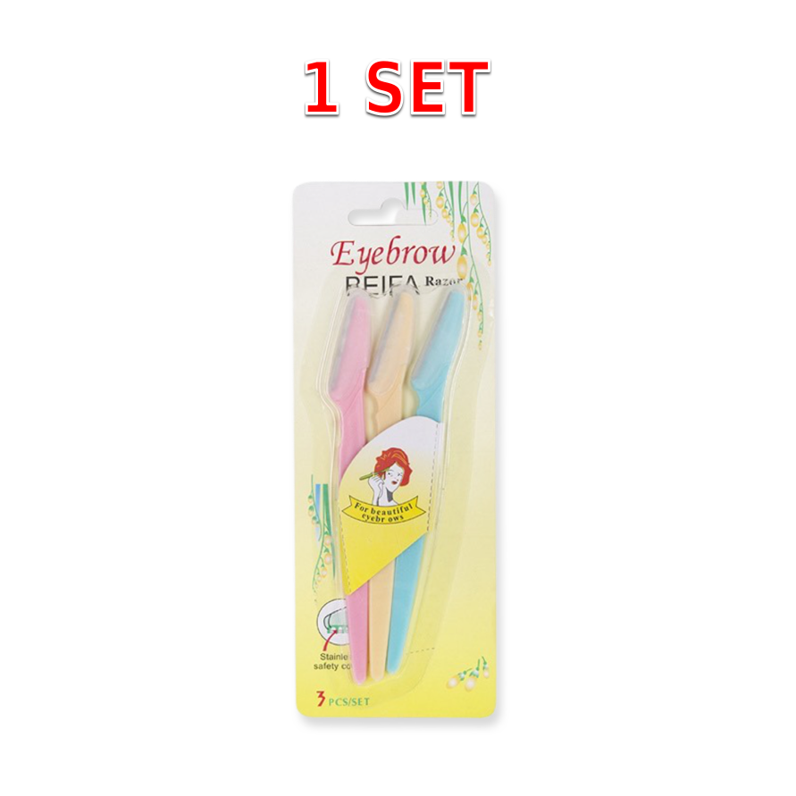 Eyebrow Razors - 1 Set - - - Kobee