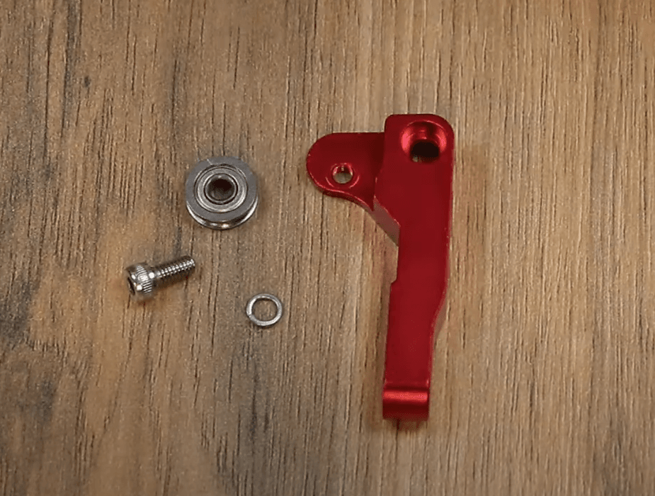 Assemble the lever arm