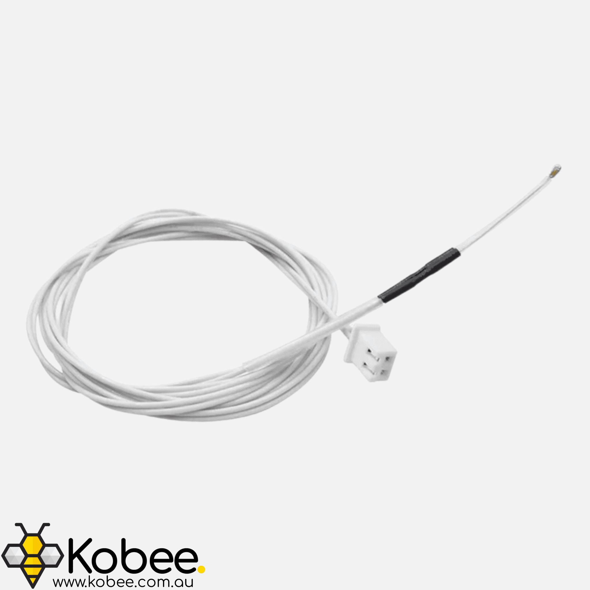 NTC 3950 100K 3D printer hot end thermistor with pre-terminated connector