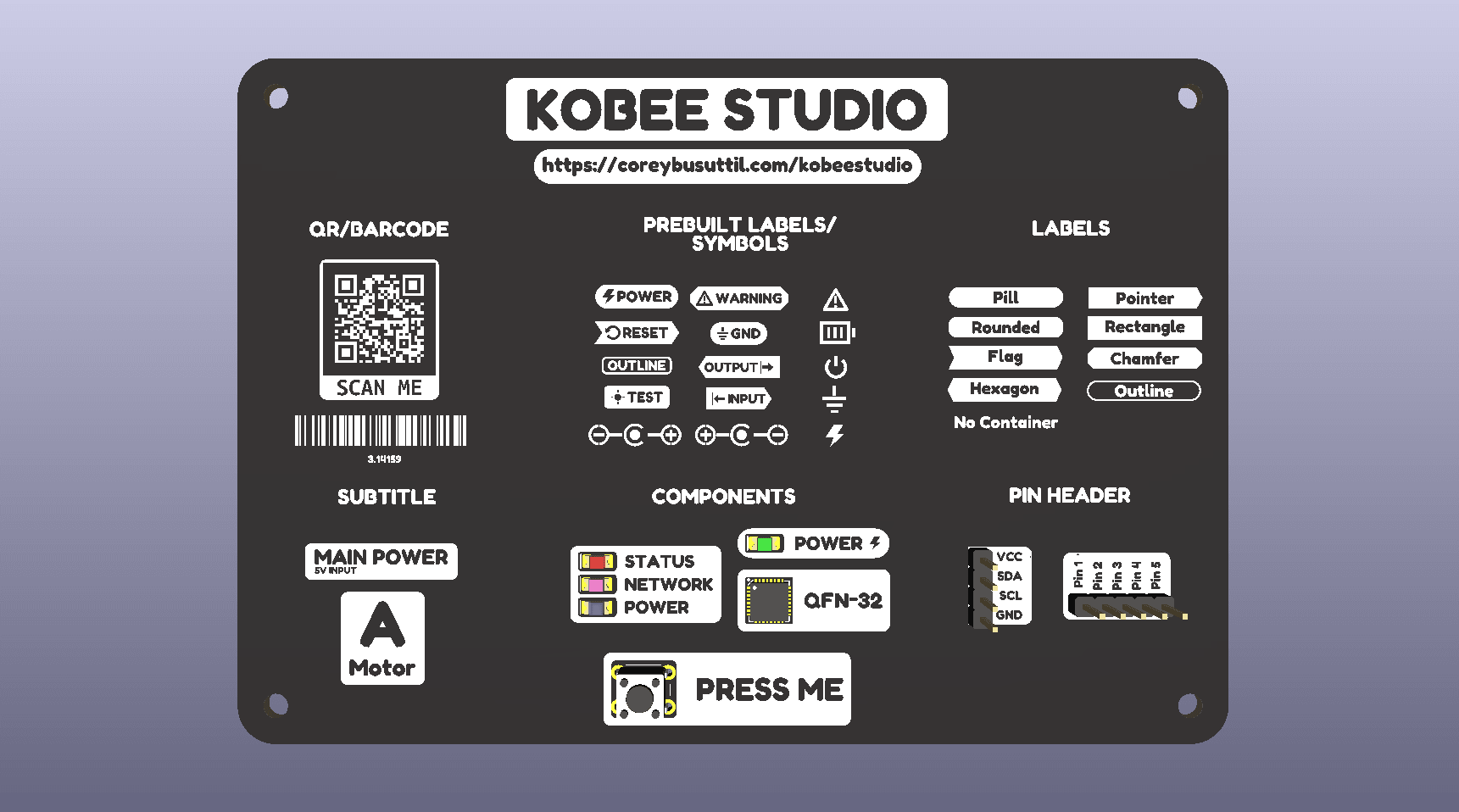 Kobee Studio: KiCad PCB Graphics Plugin Docs