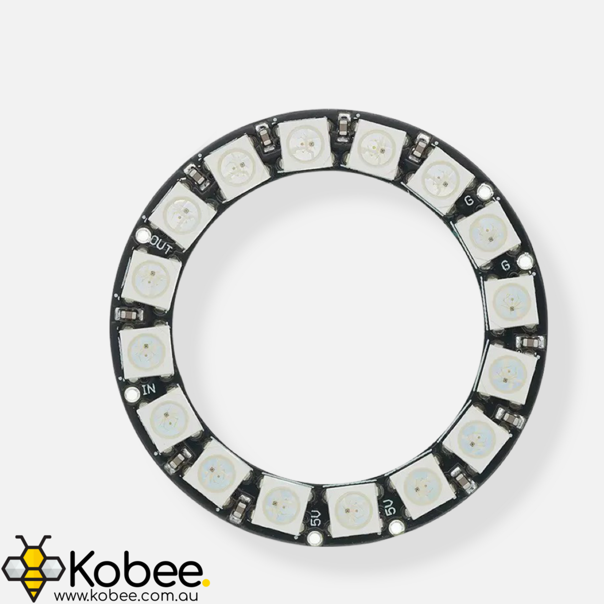 16 LED RGB Neopixel Ring - WS2812B — alternate view