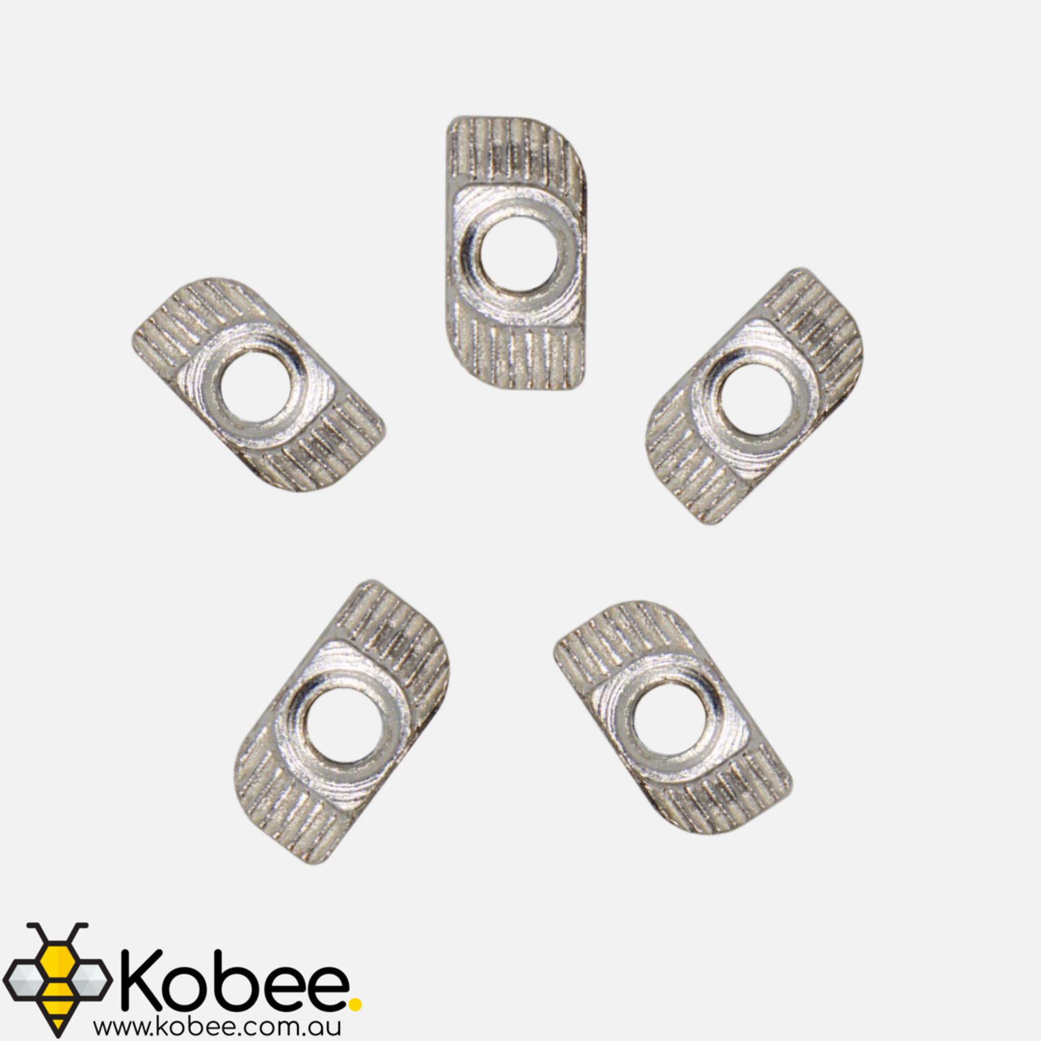 2020 M5 T Nut — Ender 3 Series Compatible — 10 Pack — product view