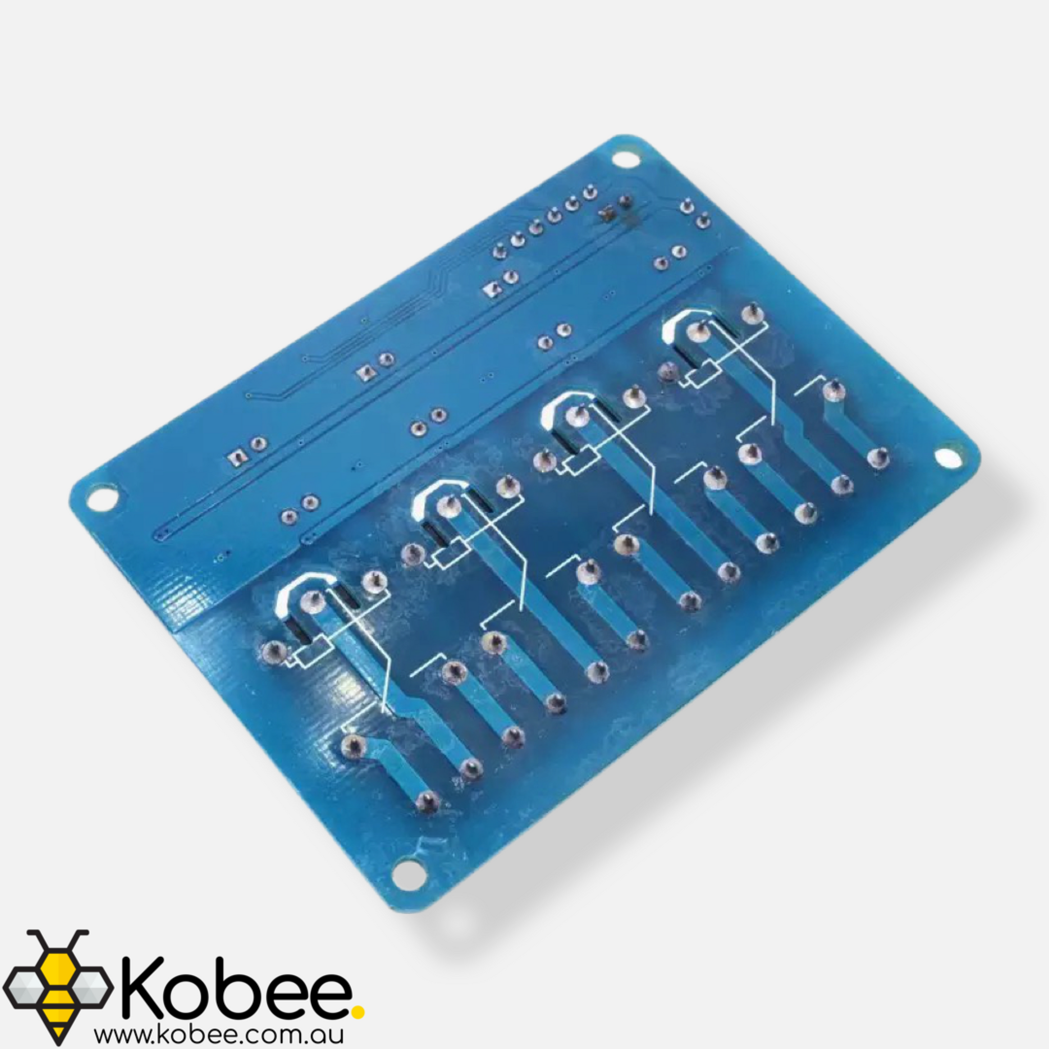 5V Quad Channel Relay Module 10A — detail view