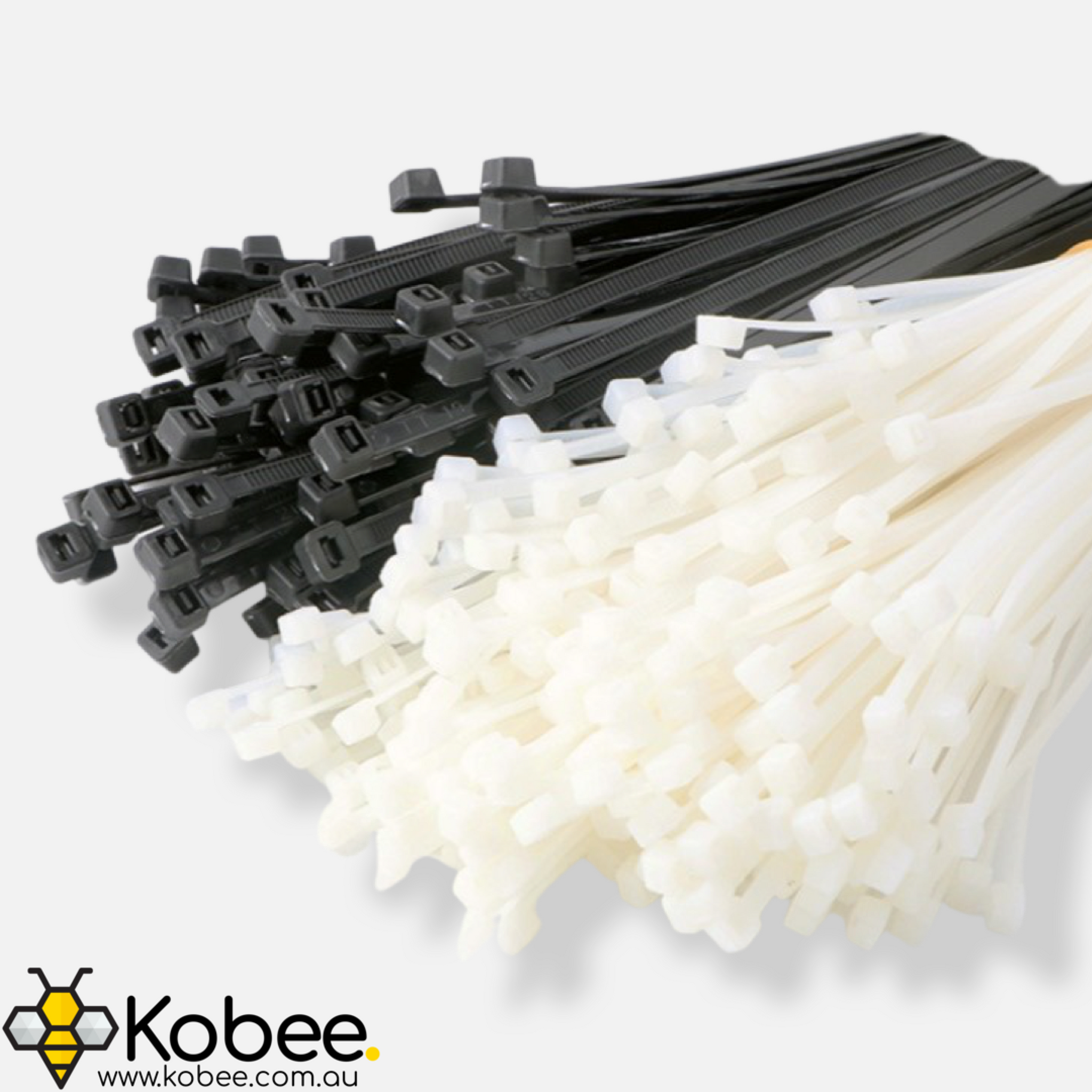 8 mm UV-Stabilised Nylon Cable Ties — 100 Pack — additional product view