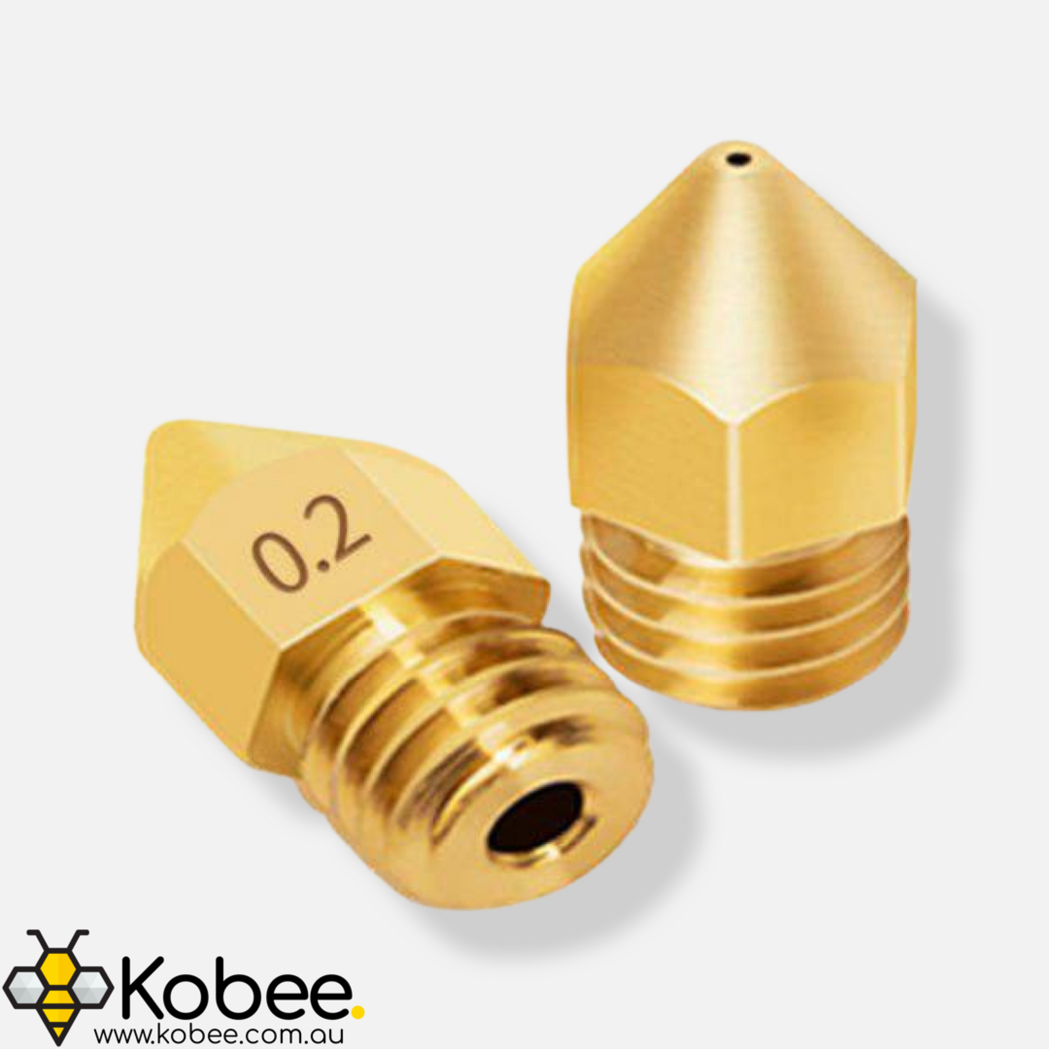 Ender 3 / MK8 3D Printer Brass Nozzle 16 Piece Set — additional product view