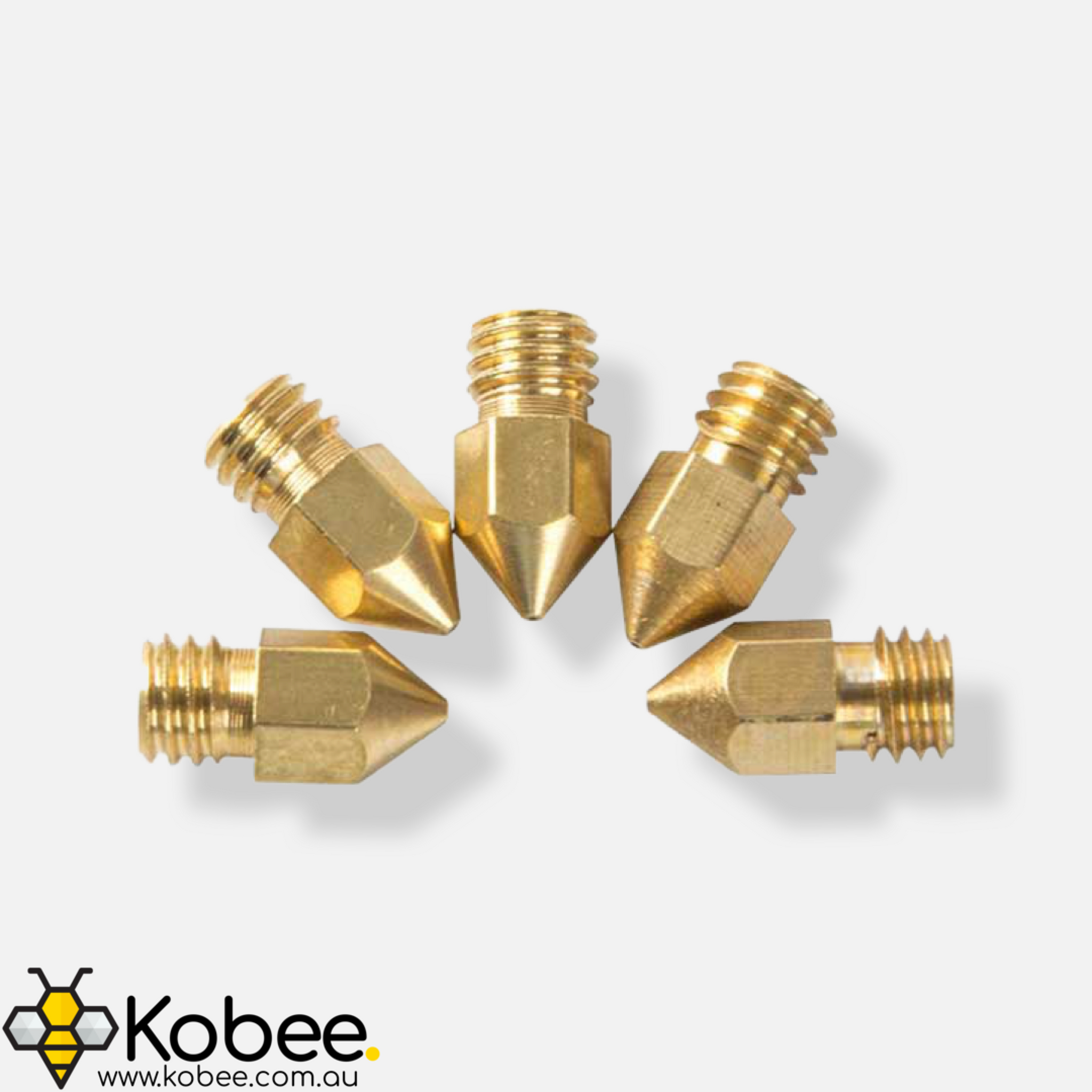 Ender 3 / MK8 3D Printer Brass Nozzle 16 Piece Set — product view