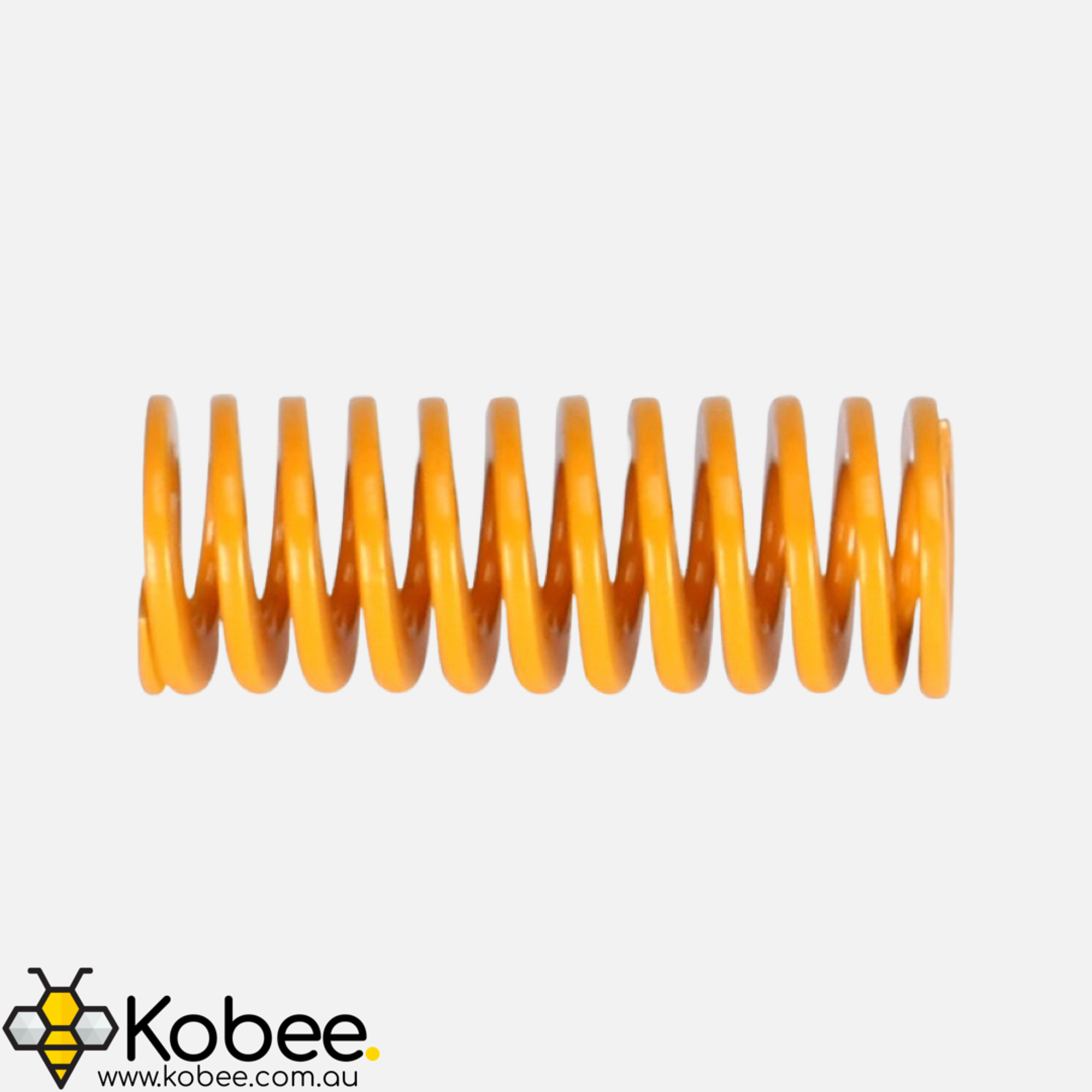 Four 25 mm bed springs for a RepRap or Creality 3D printer