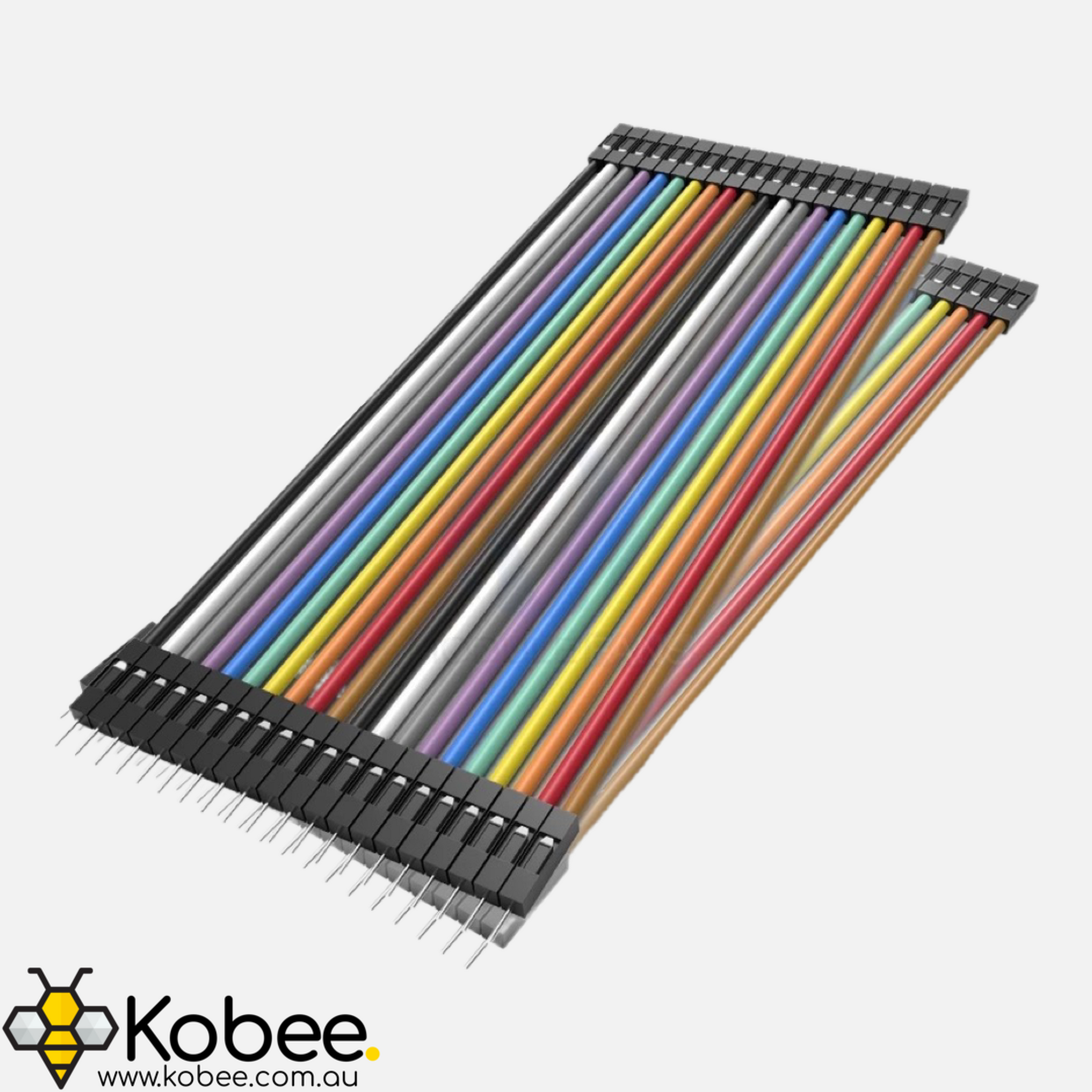 Male-to-Female Dupont Solderless Breadboard Jumper Cable Wires — 20 cm — additional product view