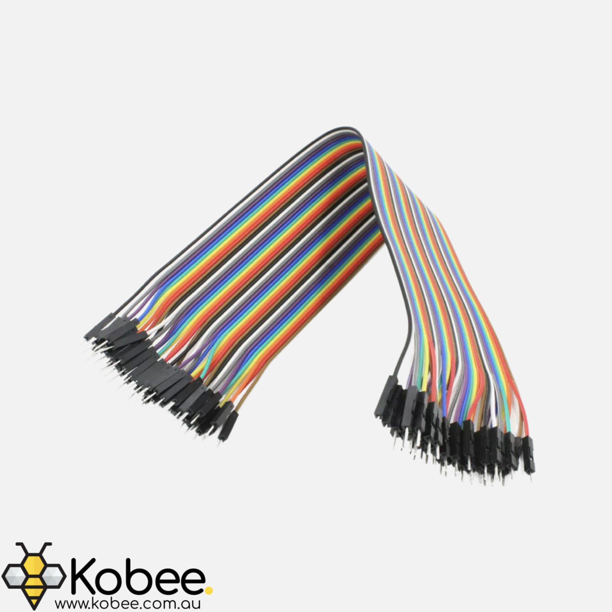 Male-to-Male Dupont Solderless Breadboard Jumper Cable Wires — 20 cm — details and dimensions
