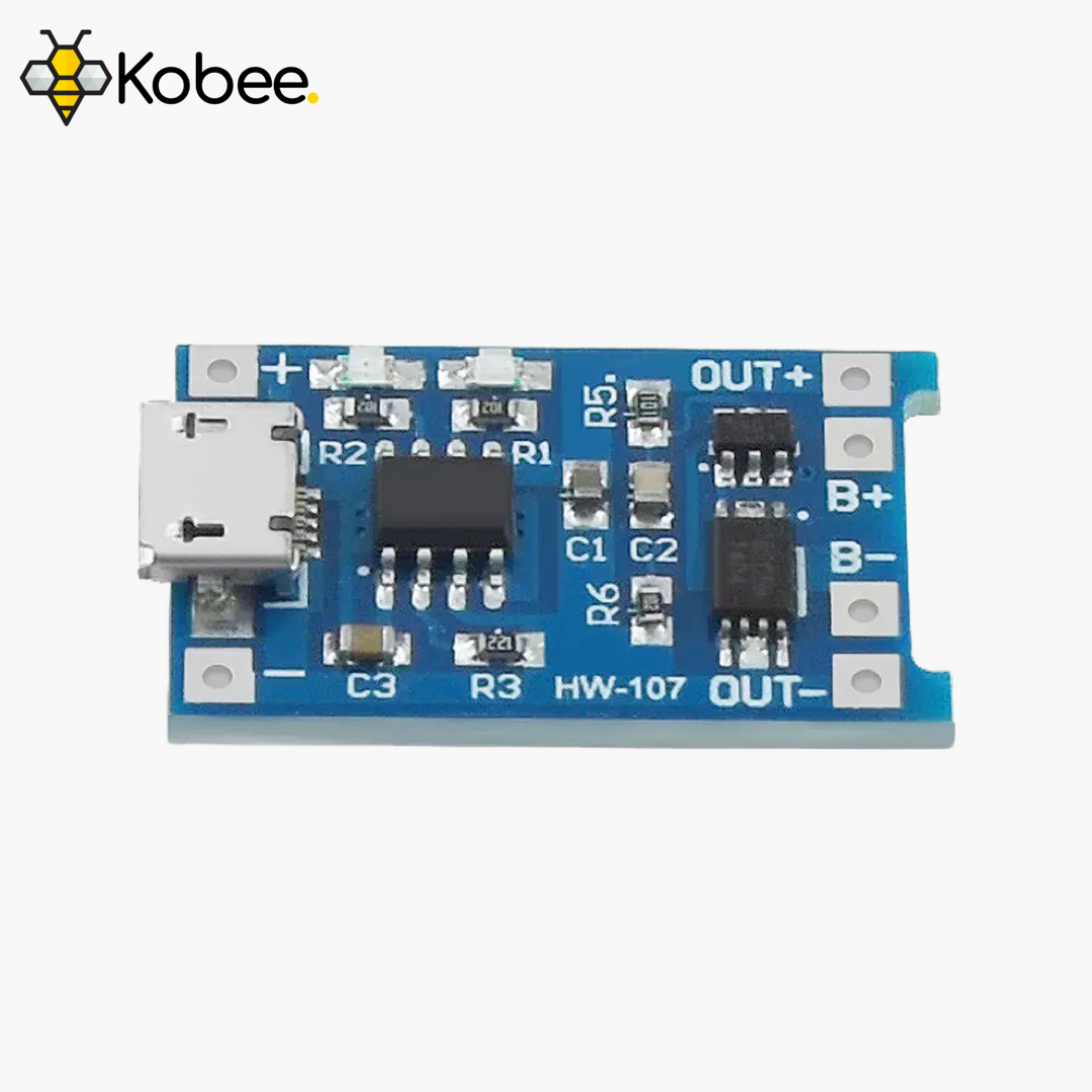 TP4056 Micro USB 5V 1A Lithium Battery Charger — contents view