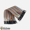 Female - Female Dupont Solderless Breadboard Jumper Cable Wires - 10cm - - - - Kobee