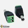 Male DC Power adapter - 2.1mm jack to screw terminal block - - - - Kobee