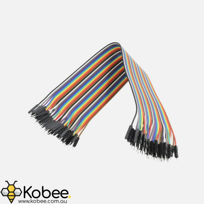 Male - Male Dupont Solderless Breadboard Jumper Cable Wires - 10cm - - - - Kobee