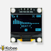 Monochrome 0.96 Inch I2C OLED Display Module - Blue - - - Kobee