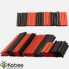 Pre-Cut Multi-Colored Heat Shrink Pack Kit - 127 Pcs - - - - Kobee
