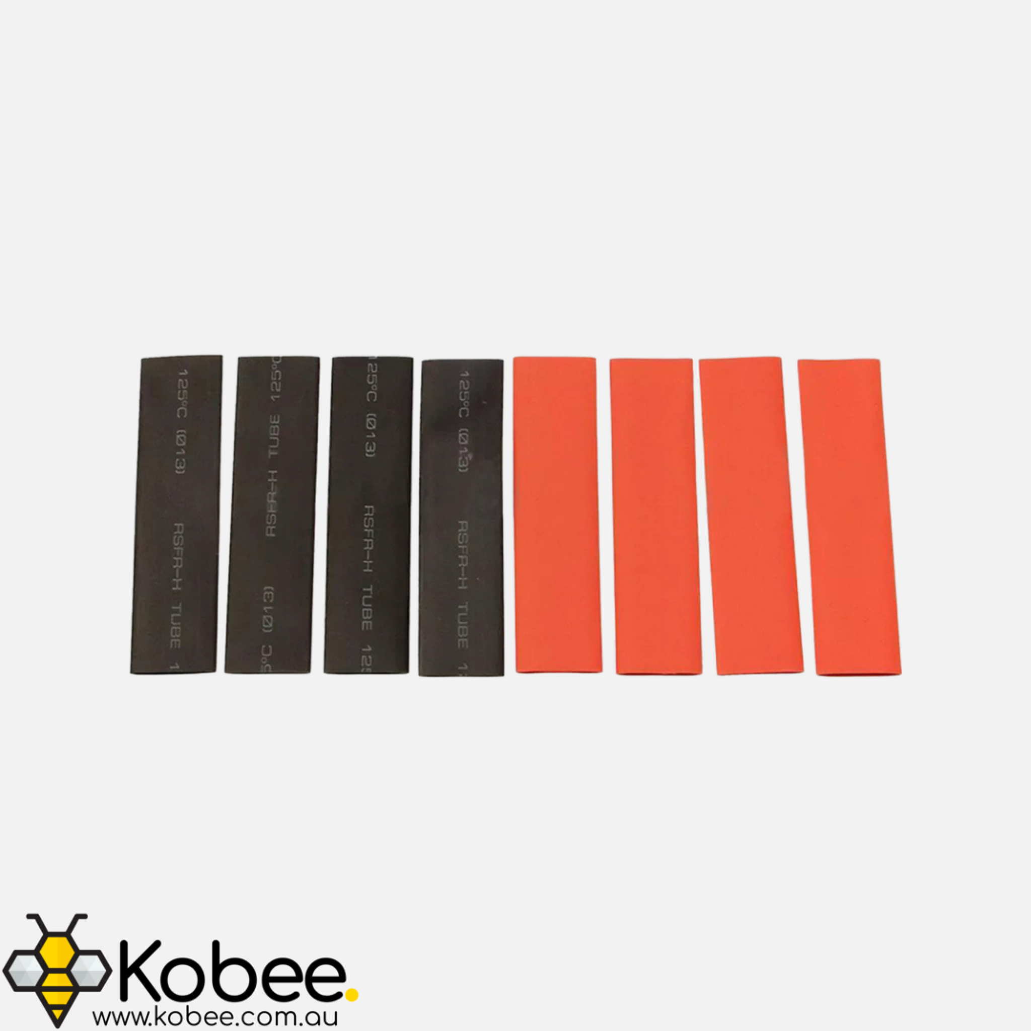 Pre-Cut Multi-Colored Heat Shrink Pack Kit - 127 Pcs - - - - Kobee