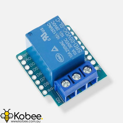 Wemos D1 Mini Relay Shield - - - - Kobee