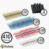 Solder Sleeve Wire Splice Terminators - Multi Packs - Mixed Packs (26-10 Gauge) - Mixed Pack 4 - - Kobee