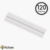 Solder Sleeve Wire Splice Terminators - Multi Packs - White (26-24 Gauge) - 120 Pieces - - Kobee