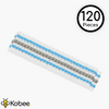 Solder Sleeve Wire Splice Terminators - Multi Packs - Blue (16-14 Gauge) - 120 Pieces - - Kobee