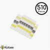 Solder Sleeve Wire Splice Terminators - Multi Packs - Yellow (12-10 Gauge) - 510 Pieces - - Kobee