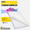 Gloss Inkjet / Laser Printable Sticker Paper - 50 Sheets - - - Kobee